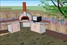Wood-fired pizza oven, polished concrete bench-top, 3D design plan