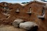 Adobe, mud-brick, art, creative, courtyard