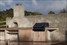 Wood-fired pizza oven, outdoor kitchen courtyard, BBQ, polished concrete bench-top